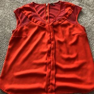 KUT stitch fix shirt red/orange